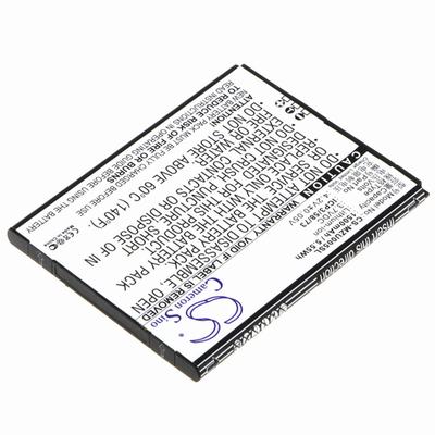 NAVON Mizu MZT005 Mobile SmartPhone Battery 3.7V 1500mAh Li-ion MZU005SL
