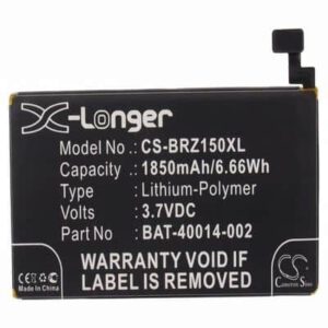 BlackBerry Z15 Mobile Phone Battery 3.7V 1850mAh Li-Polymer BRZ150XL