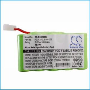 Bosch D861E Automation & Security Battery 6V 3000mAh Nickel Metal Hydride BSK120SL