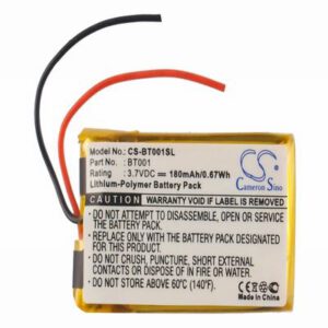 Globaltat Globalsat 001 GPS Battery 3.7V 180mAh Li-Polymer BT001SL