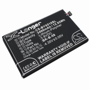 BBK VIVO X510W Mobile Phone Battery 3.8V 3400mAh Li-Polymer BYX510SL