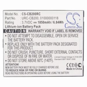 Sonos CB200 Automation & Security Batt 3.7V 1850mAh Li-Ion CB200RC