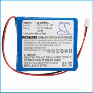 Olympia CM 75 ATM & POS Battery 7.4V 2000mAh Li-Ion CM761BL
