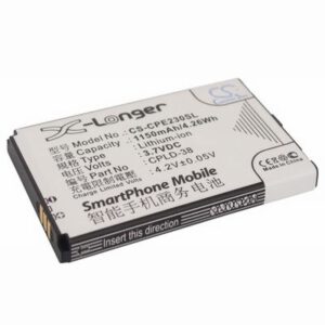 Coolpad E230 Mobile Phone Battery 3.7V 1150mAh Li-ion CPE230SL