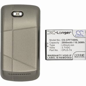MetroPCS 5860 Pocket PC & PDA Battery 3.7V 2800mAh Li-Ion CPF740HL