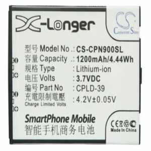 Coolpad 8900 Mobile Phone Battery 3.7V 1200mAh Li-ion CPN900SL