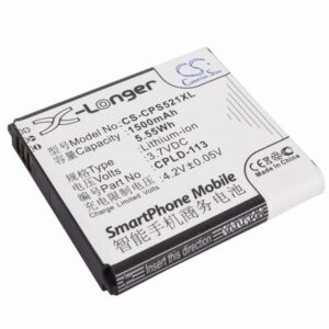 Coolpad 5218D Mobile Phone Battery 3.7V 1500mAh Li-ion CPS521XL