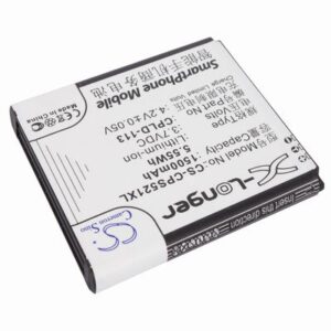 Coolpad 5218D Mobile Phone Battery 3.7V 1500mAh Li-ion CPS521XL