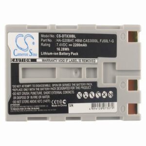 Casio DT-X30 Barcode Data Terminal Battery 7.4V 2200mAh Li-Ion DTX30BL