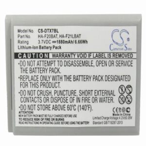 Casio DT-X7 Barcode Data Terminal Battery 3.7V 1880mAh Li-Ion DTX7BL