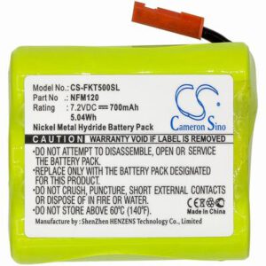 Fluke FiberInspector Mini Equipment Survey Test Battery 7.2V 700mAh Ni-MH FKT500SL