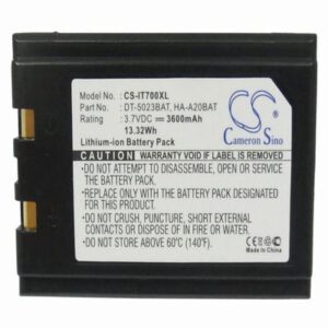 Casio Personal PC IT-700 Barcode Data Terminal Battery 3.7V 3600mAh Li-Ion IT700XL