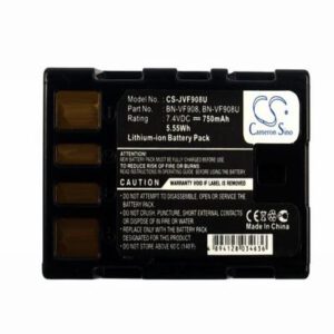 JVC GZ-X900 Digital Camera Video Battery 7.4V 750mAh Li-Ion JVF908U