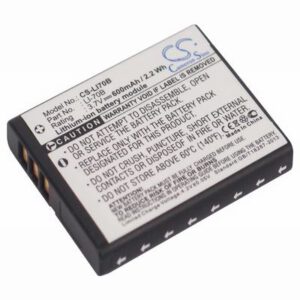 Olympus FE-4020 Digital Camera Video Battery 3.7V 600mAh Li-Ion LI70B