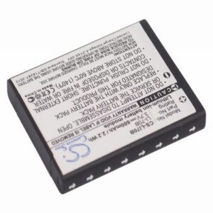 Olympus FE-4020 Digital Camera Video Battery 3.7V 600mAh Li-Ion LI70B