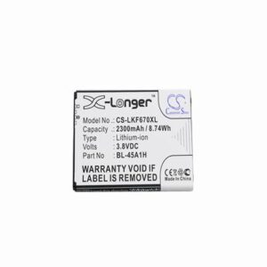 LG F670 Mobile SmartPhone Battery 3.8V 2300mAh Li-ion LKF670XL