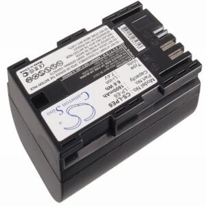 Canon 5D Mark III Digital Camera Video Battery 7.4V 1800mAh Li-Ion LPE6