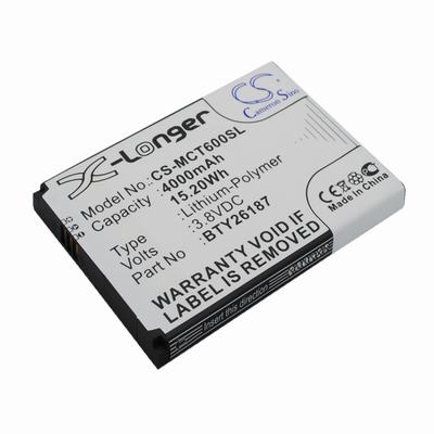 Mobistel Cynus T6 Mobile Phone Battery 3.8V 4000mAh Li-Polymer MCT600SL