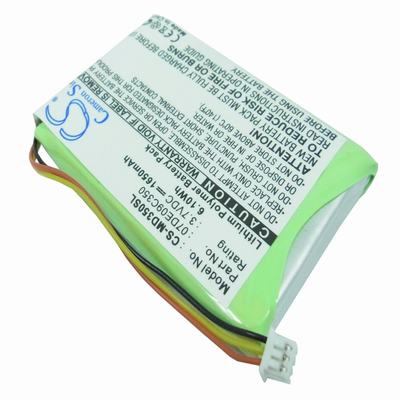 Medion GoPal PNA350 GPS Battery 3.7V 1650mAh Li-Polymer MD350SL