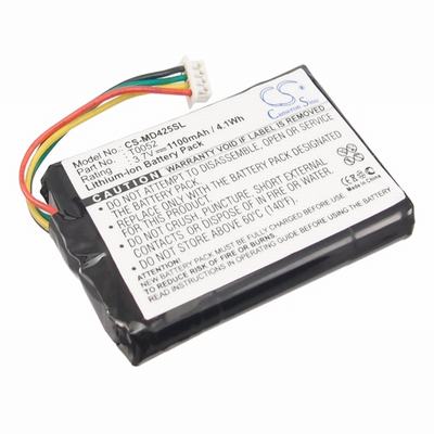 Medion GoPal P4225 GPS Battery 3.7V 1100mAh Li-ion MD425SL