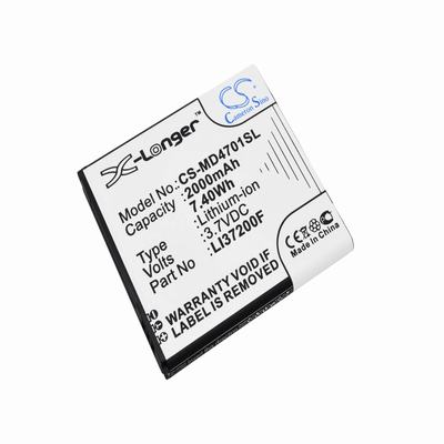 Medion Life X4701 Mobile Phone Battery 3.7V 2000mAh Li-ion MD4701SL