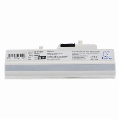 Advent 4211 Laptop Notebook Battery 11.1V 4400mAh Li-Ion MSU100HT