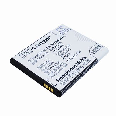 Xiaomi Note 2 Mobile Phone Battery 3.85V 3020mAh Li-ion MUM450XL