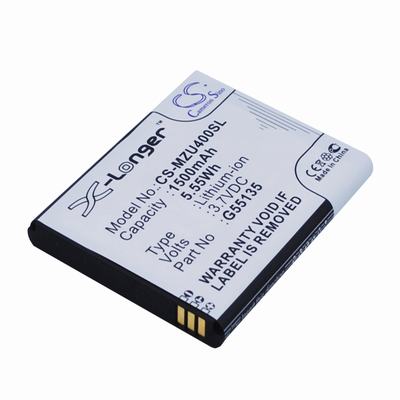 Navon NAVON Mizu M400 Mobile Phone Battery 3.7V 1500mAh Li-ion MZU400SL