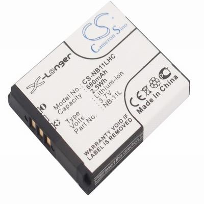Canon ELPH 110 HS Digital Camera Video Battery 3.7V 680mAh Li-Ion NB11LHC
