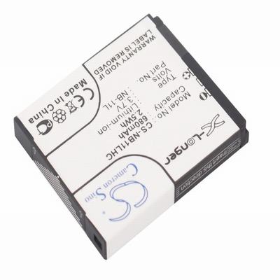 Canon ELPH 110 HS Digital Camera Video Battery 3.7V 680mAh Li-Ion NB11LHC