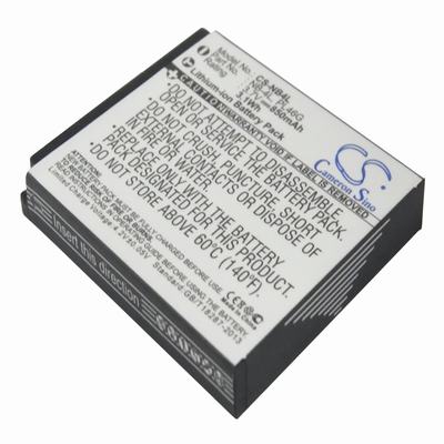 Canon Digital IXUS 100 IS Digital Camera Video Battery 3.7V 850mAh Li-Ion NB4L