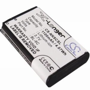 Nokia N-Gage Mobile Phone Battery 3.7V 1100mAh Li-ion NK6CSL