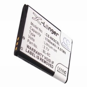 Nokia N-Gage Mobile Phone Battery 3.7V 1100mAh Li-ion NK6CSL