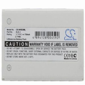Nokia 3610 Mobile Phone Battery 3.7V 750mAh Li-ion NKB2ML
