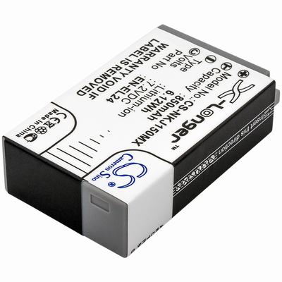 NIKON 1 J5 Digital Camera Video Battery 7.2V 850mAh Li-Ion NKJ150MX