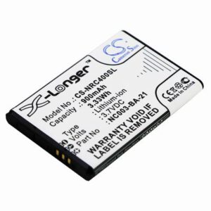 Nolan B4 RCS Kits Wireless Headset Battery 3.7V 900mAh Li-ion NRC400SL