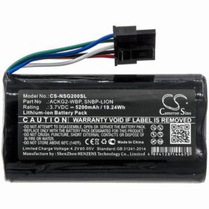 NetScout Aircheck G2 Equipment Survey Test Battery 3.7V 5200mAh Li-ion NSG200SL