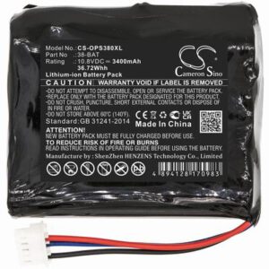 Olympus 38DL Plus Ultrasonic Thickness Survey Test Battery 10.8V 3400mAh Li-ion OPS380XL