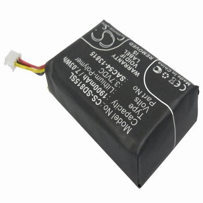 Sportdog TEK-H Dog Animal Tracking Battery 3.7V 1900mAh Li-Polymer SD815SL