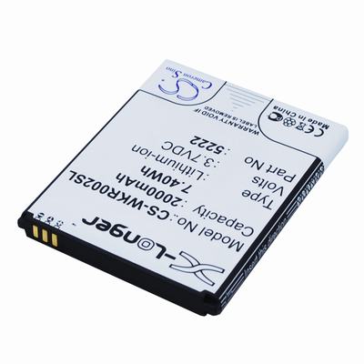 Wiko Rainbow Jam Mobile Phone Battery 3.7V 2000mAh Li-ion WKR002SL