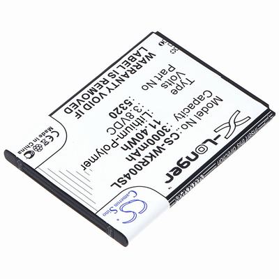 Wiko RIDGE FAB Mobile Phone Battery 3.8V 3000mAh Li-Polymer WKR004SL