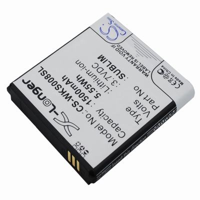 Wiko Sublim Mobile Phone Battery 3.7V 1500mAh Li-ion WKS008SL