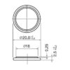 Panasonic CR2025/HFN 3V Lithium Button Battery