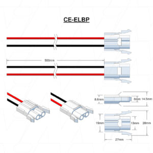 Stanilite 03-01220 Emergency Lighting Battery 6V 1.8Ah NiCd