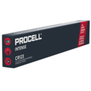 Procell Intense CR123 12 Pack Angle