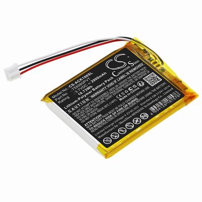 AUTOKEYSPROTOOL CK-100 Scanner Battery 3.7V 2900mAh Li-Pl ACK100SL