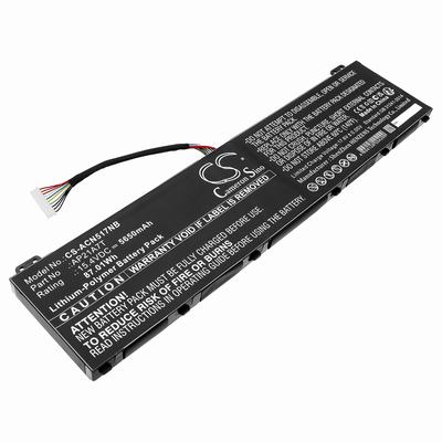 Acer Nitro 5 AN517-55-50P0 Battery 15.4V 5650mAh Li-ion ACN517NB