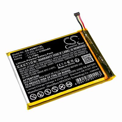 Advantech MICA-071 Tablet Battery 3.7V 4100mAh Li-Pl ADM071SL