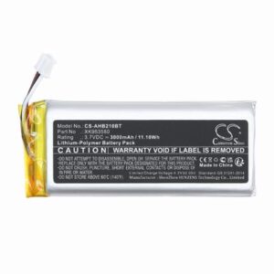 Ajax Hub 2 4G Backup Battery Alarm Battery 3.7V 3000mAh Li-Pl AHB210BT