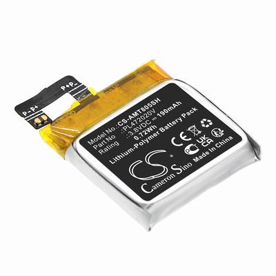 Amazfit A1805 Smartwatch Battery 3.8V 190mAh Li-Pl AMT805SH